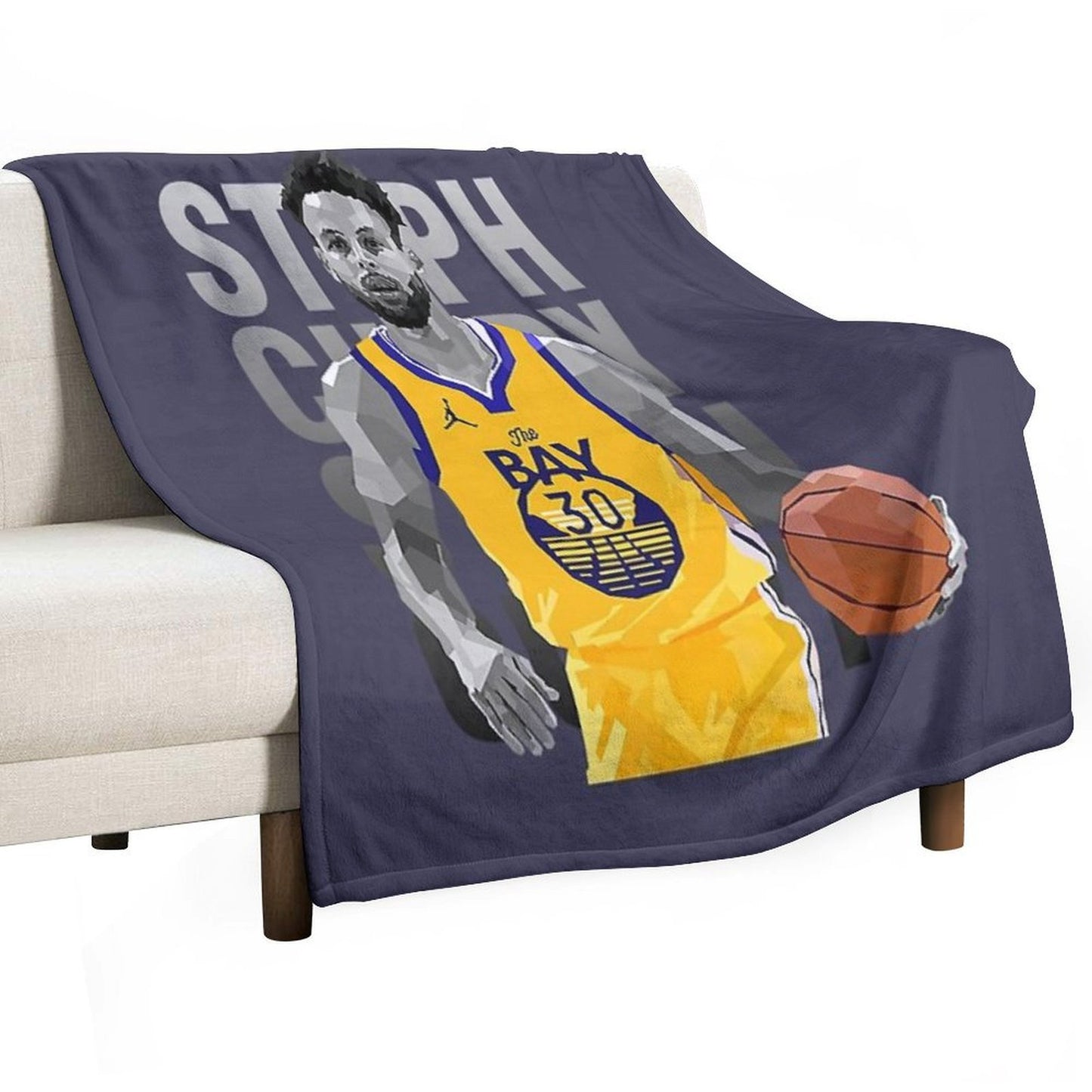 Stephen Curry WPAP Durable Throw Blanket