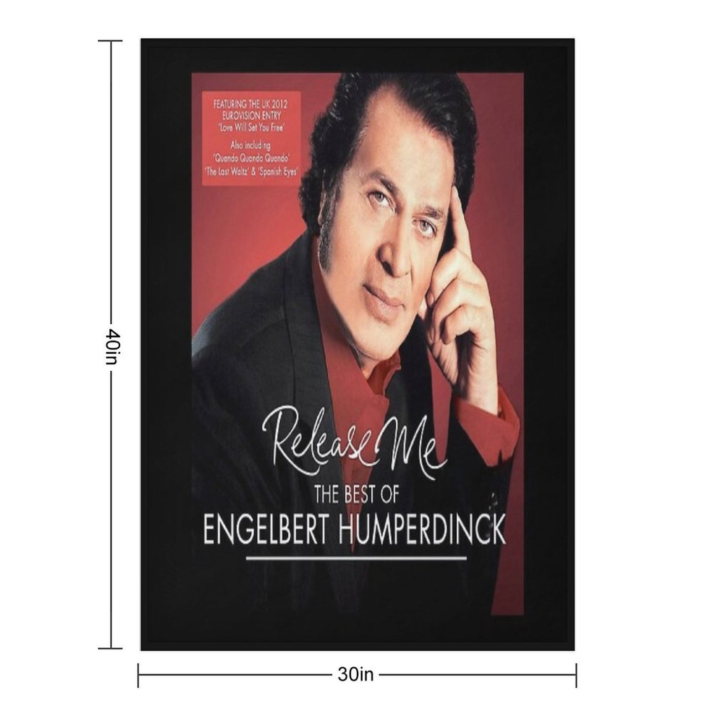 The Best of Engelbert Humperdinck Durable Throw Blanket