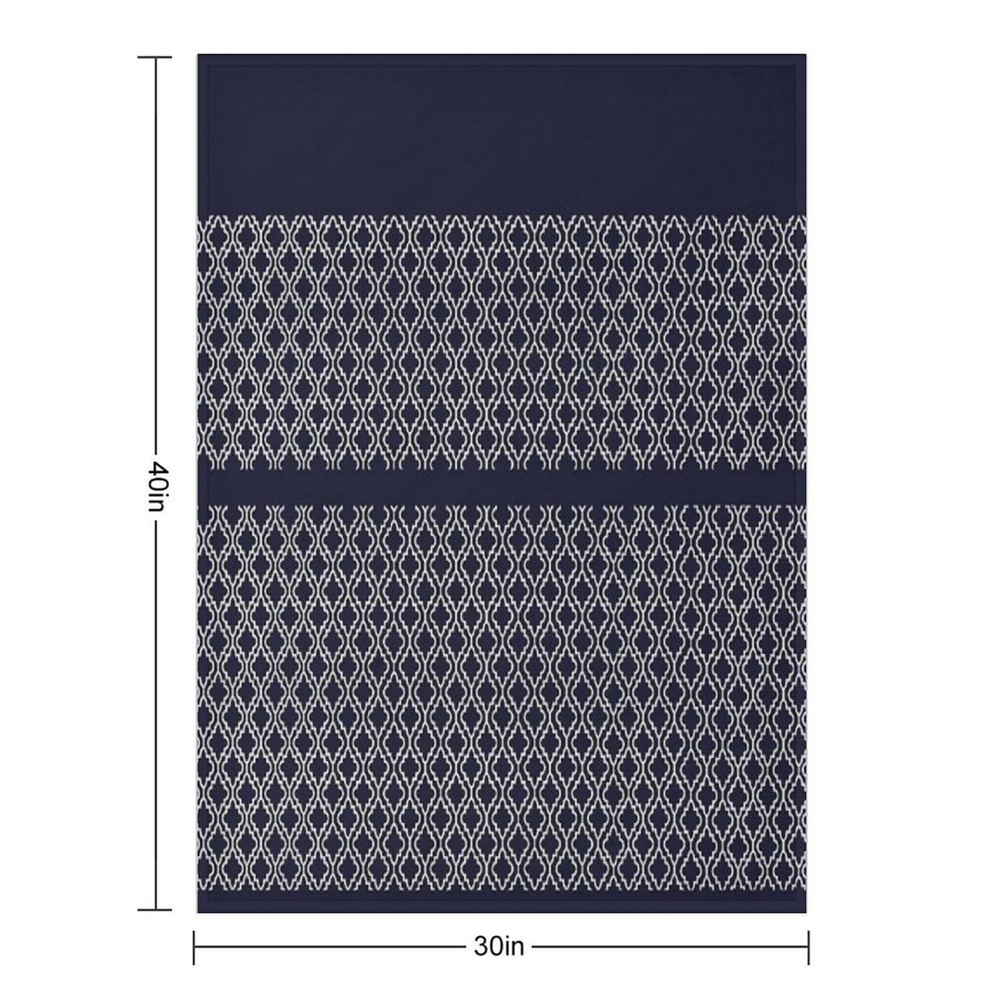 Patterns-64 Sustainable Throw Blanket