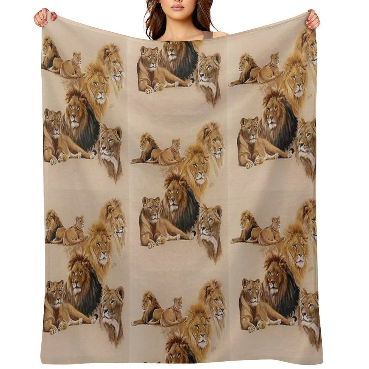 Golden Days Shrink-resistant Throw Blanket