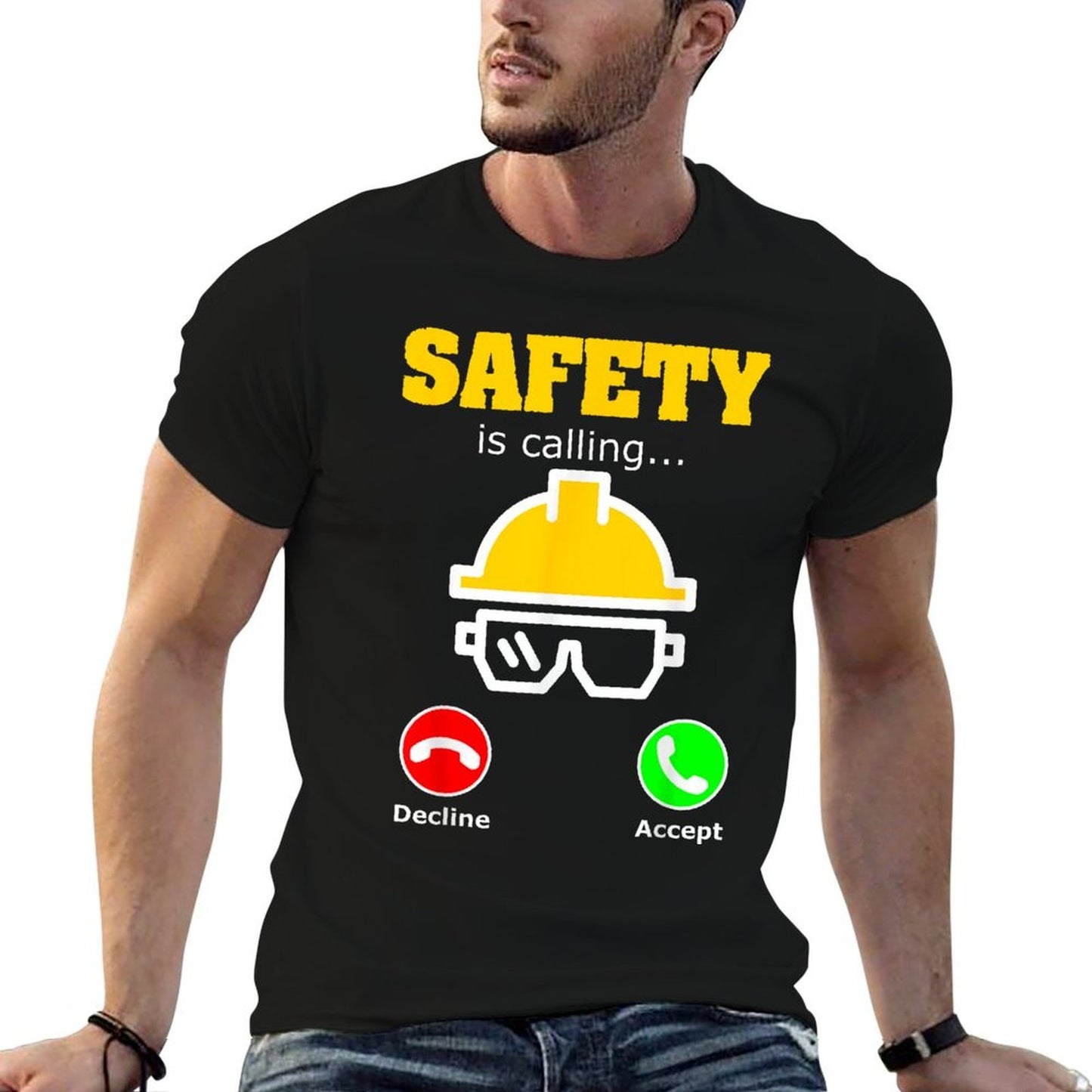 Funny Occupational Health Safety Officer Manager Supervisor Stretchy T-Shirt