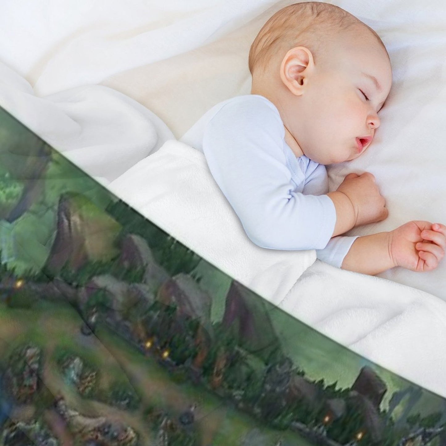 Summoners Rift Versatility Throw Blanket