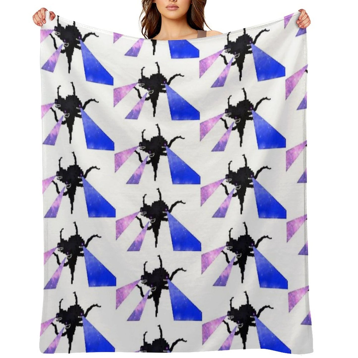Galaxy Wither Storm Anti-pilling Throw Blanket