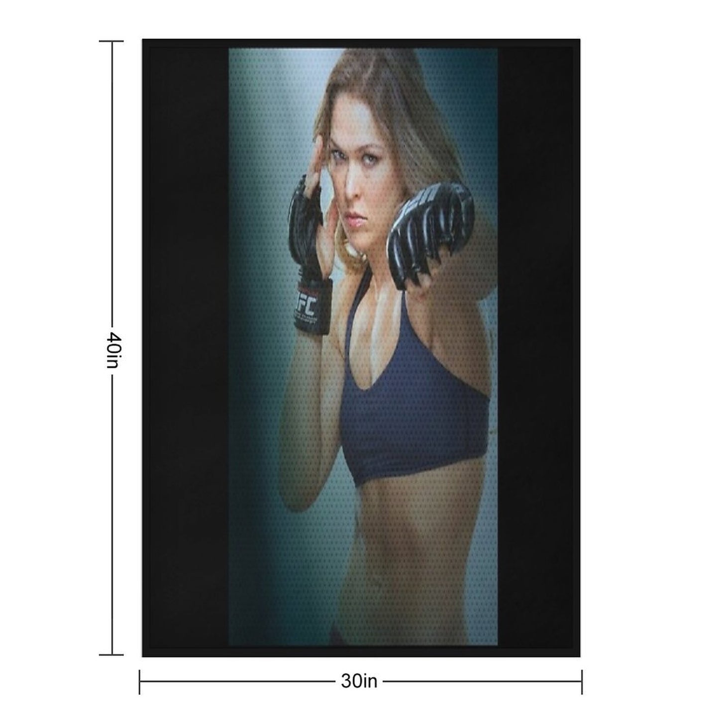Ronda Rousey Durable Throw Blanket