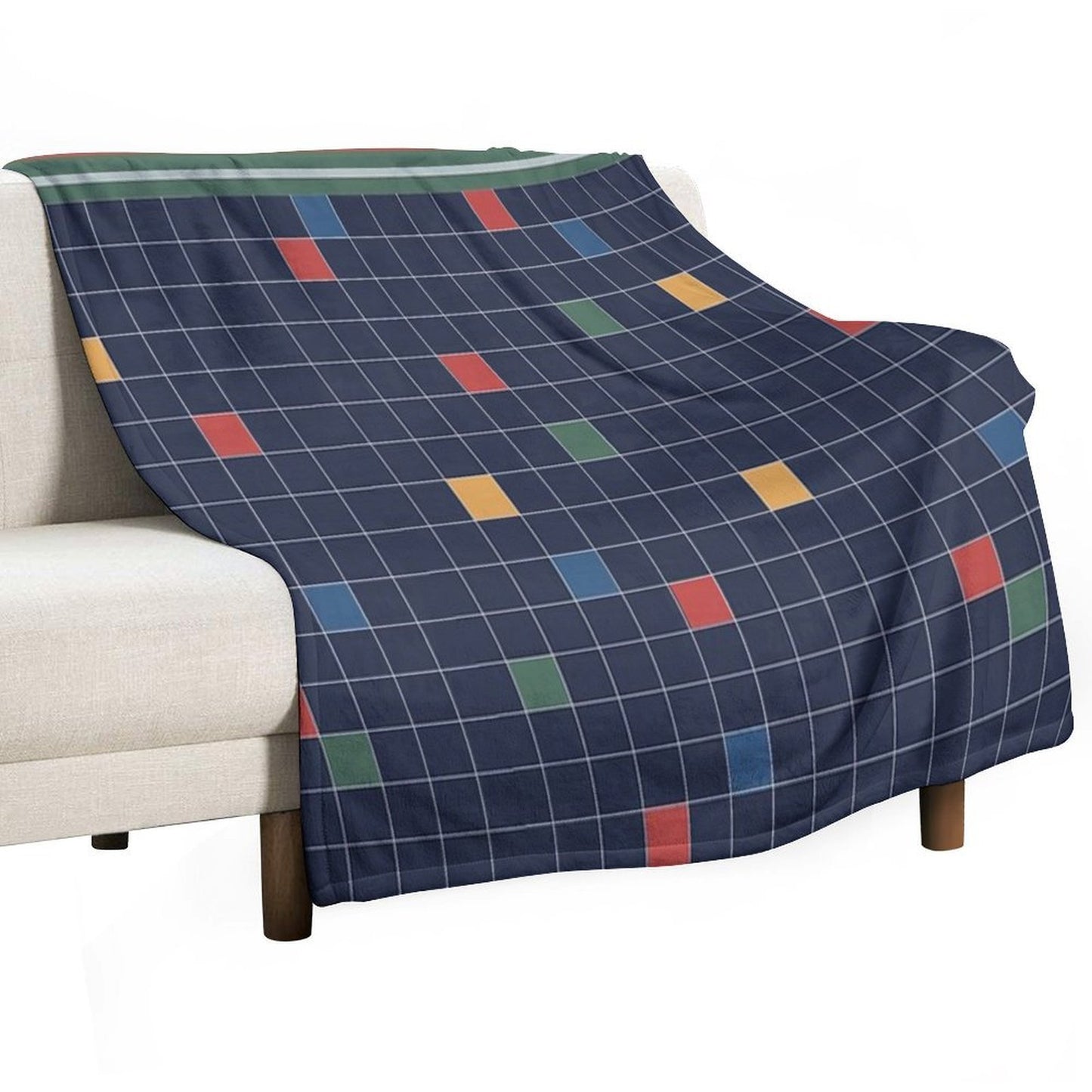 Classic 80s-Style Bedding Versatility Throw Blanket