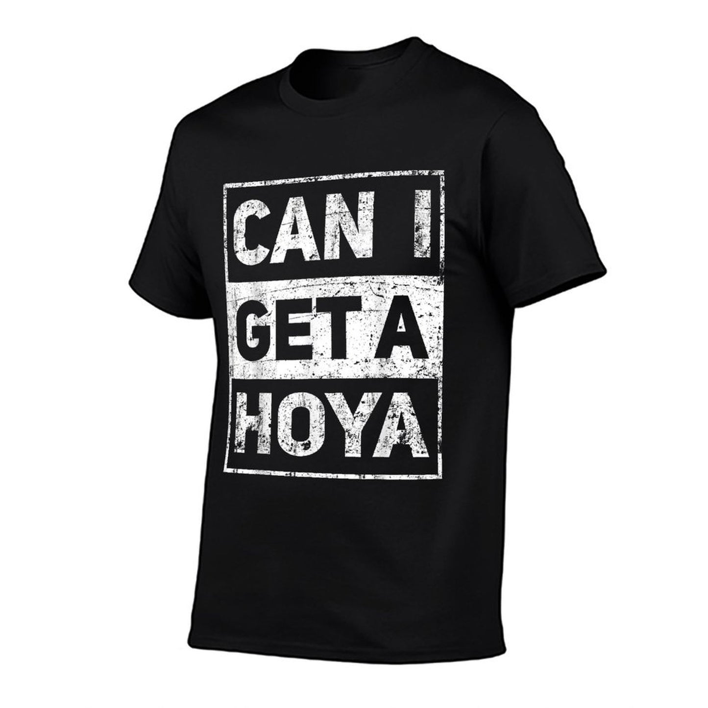 Can I Get A Hoyaaa Man Shouting Hoya Dank Meme GenZ Cotton T-Shirt