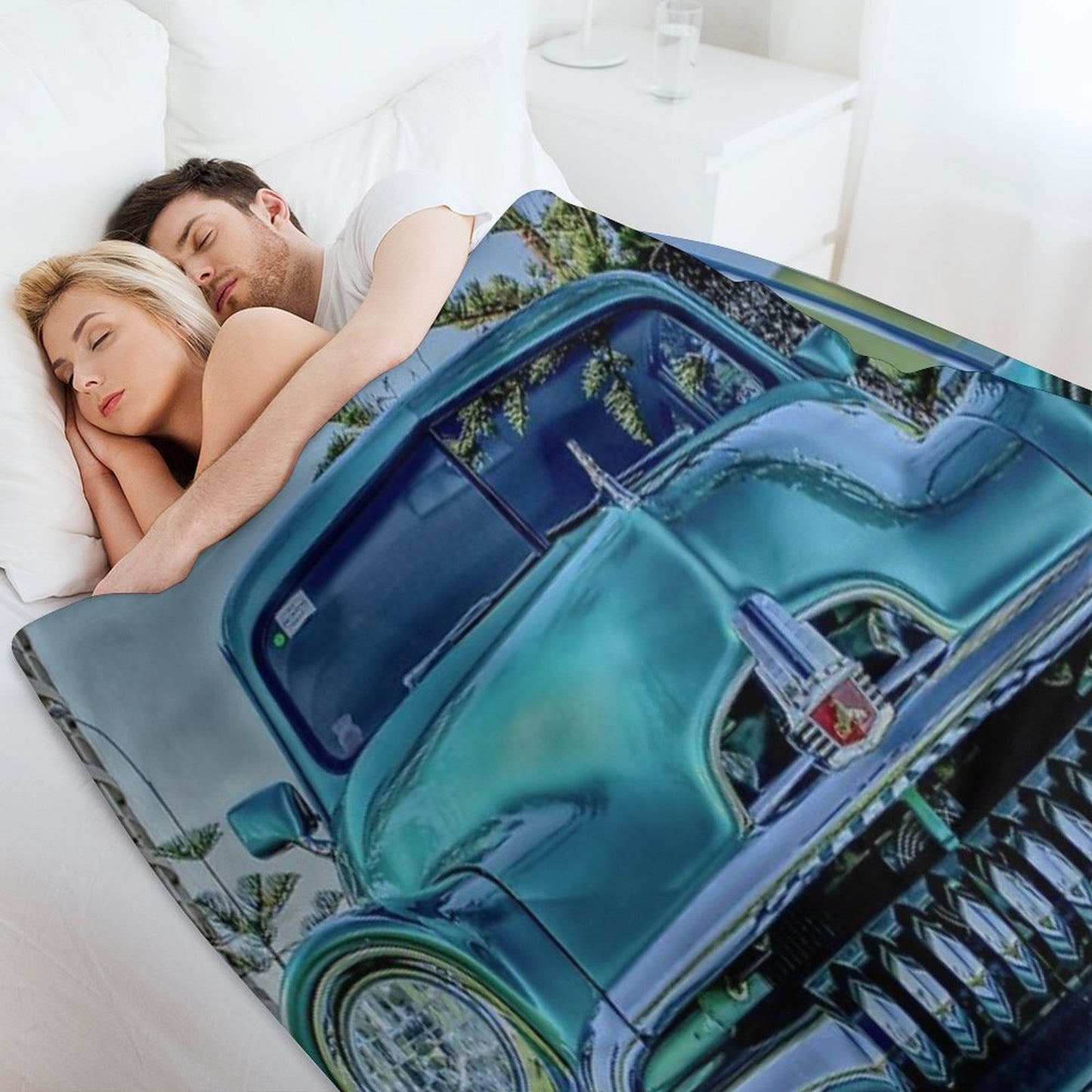 Modified FJ Holden at Wigley Reserve Premium Throw Blanket