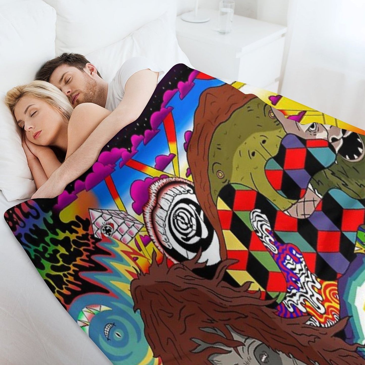 The Big Lez Show Wall Art Comfort Throw Blanket