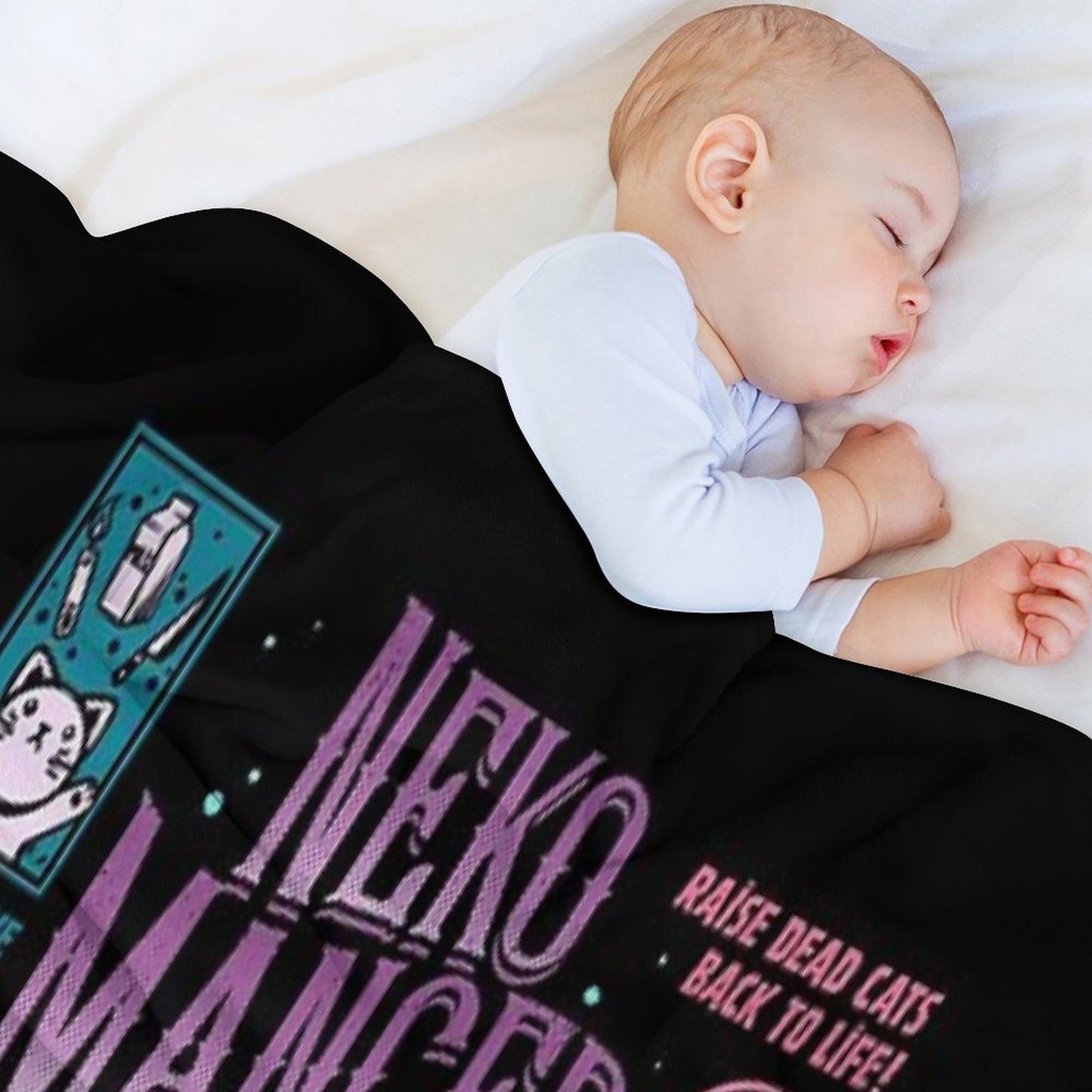 Nekomancer Gift-ready Throw Blanket