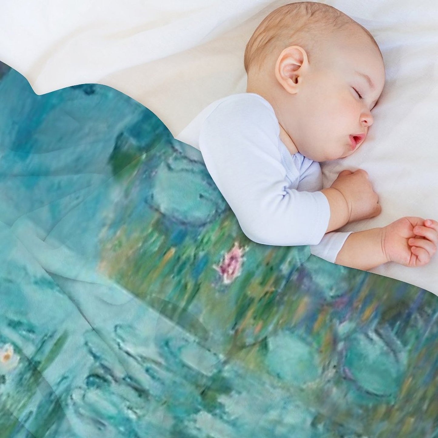 Claude Monet – Nymphéas – Water Lilies Gift-ready Throw Blanket