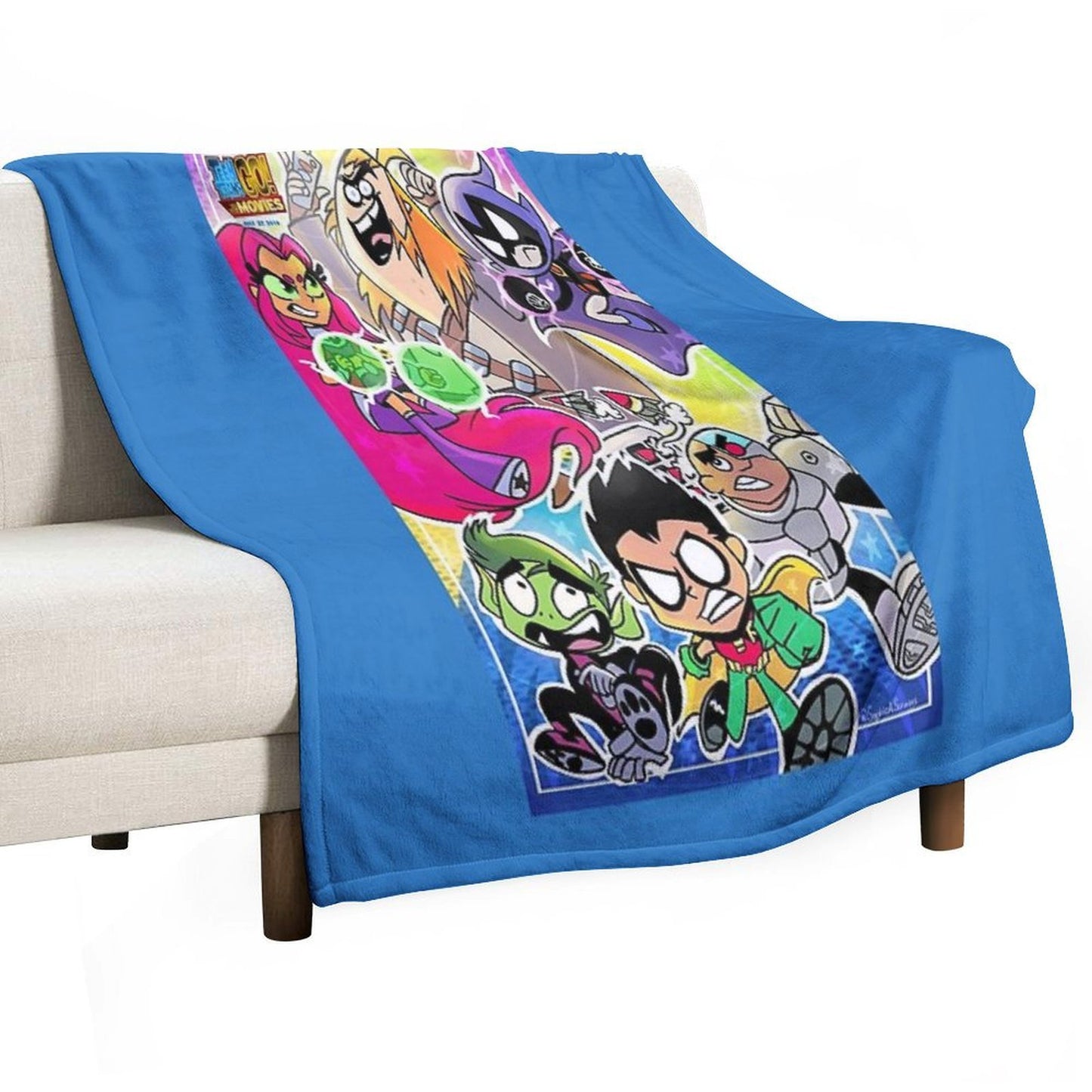 Teen Titans Go! Anti-pilling Throw Blanket