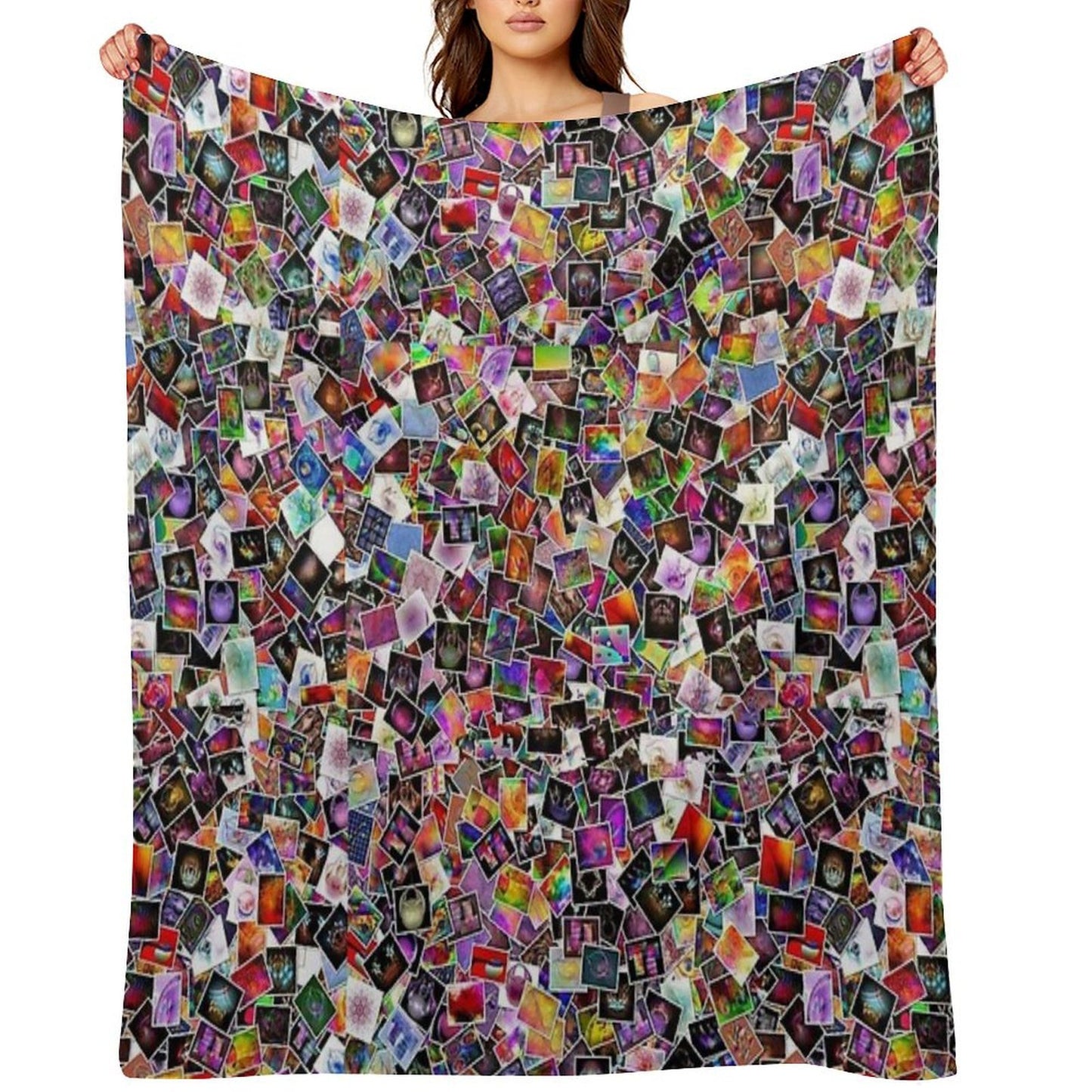 Collage Mania-Available As Art Prints-Mugs,Cases,Duvets,T Shirts,Stickers,etc Velvety-soft Throw Blanket