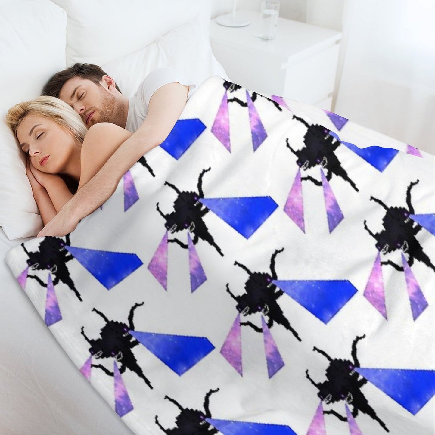 Galaxy Wither Storm Anti-pilling Throw Blanket