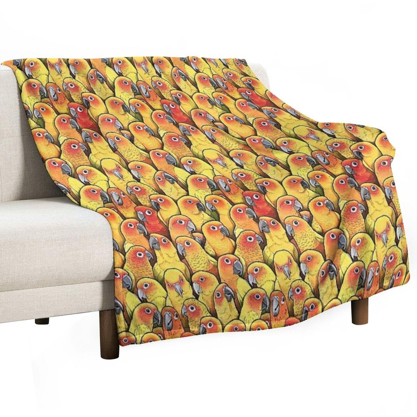 Sun Conures Multi-functional Throw Blanket