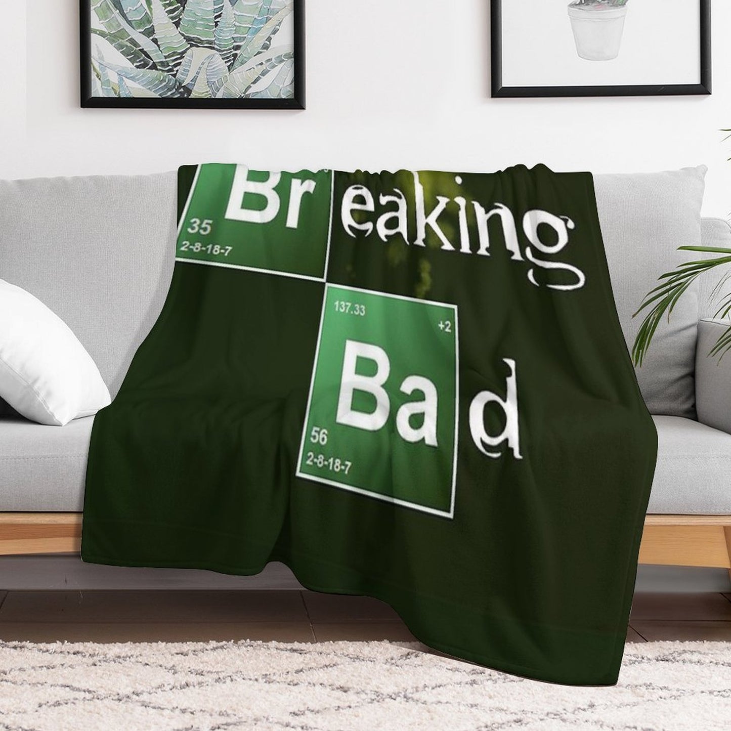 New Breaking Bad Style Shirt And Masks 2020 Premium Throw Blanket