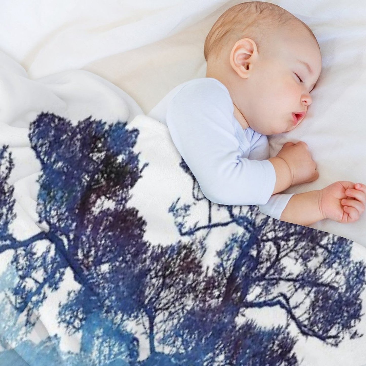 The Last Apple Tree Anti-pilling Throw Blanket