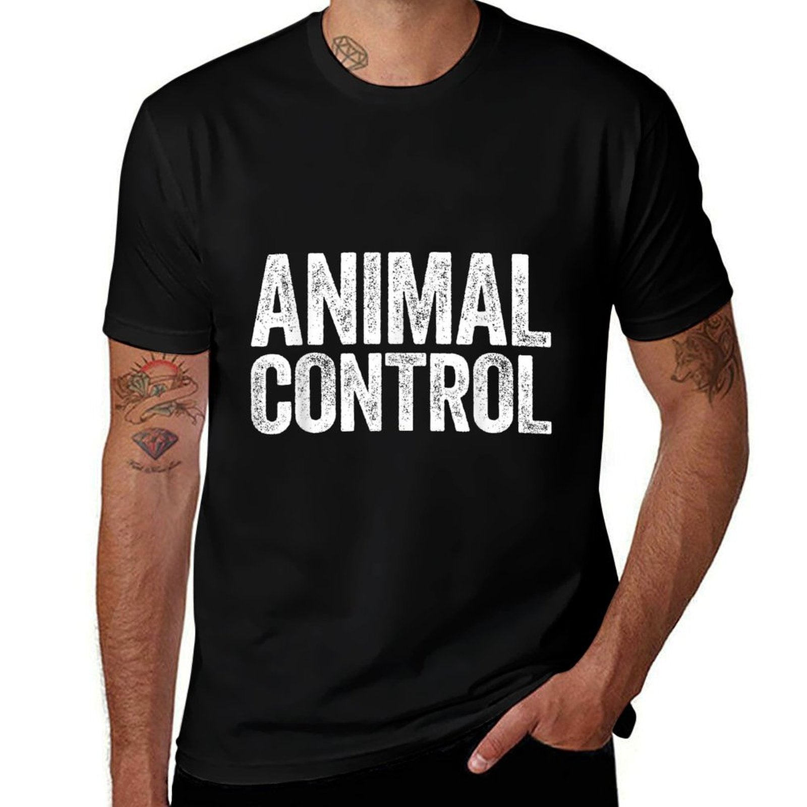 Animal Control Matching Costume  Quick-drying T-Shirt