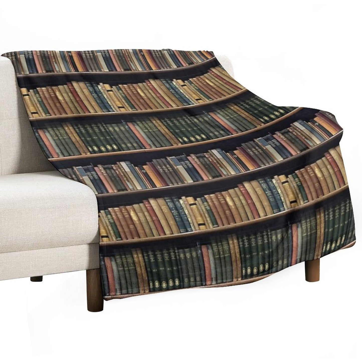Endless Library (pattern) All-season Throw Blanket