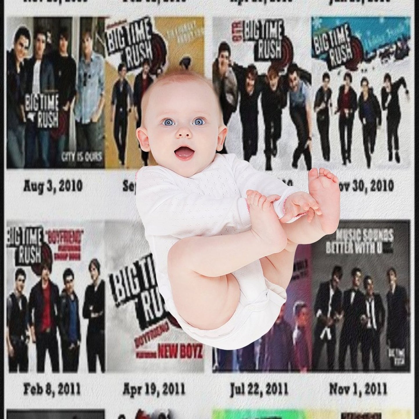 Band Famous Pictures Logo Poster Shrink-resistant Throw Blanket