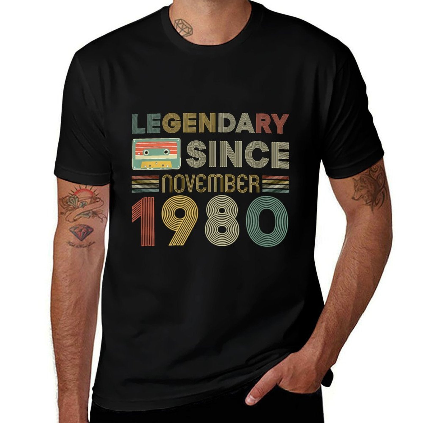 40Thbirthdaygifts Born In November 1980 40Th Birthday  Breathable T-Shirt