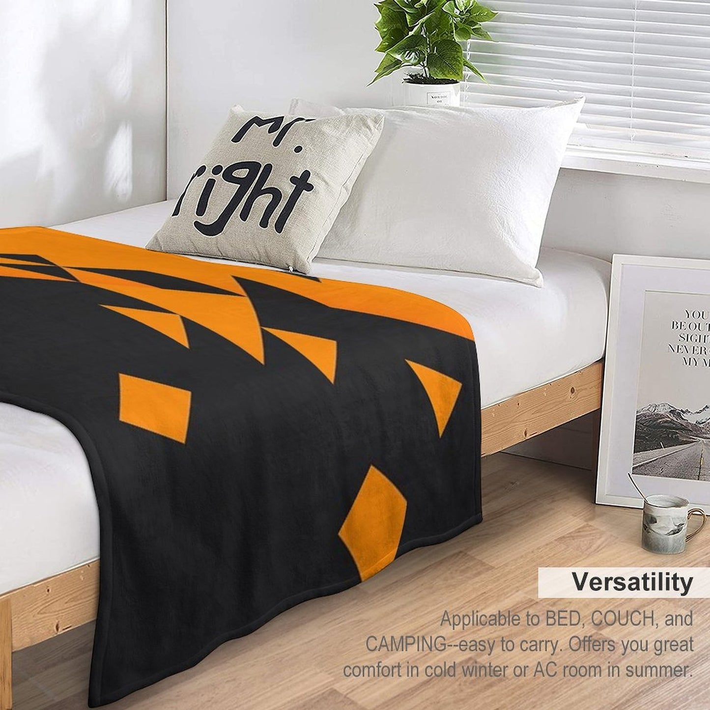 Mclaren F1 Livery 2024 Colors Quick-dry Throw Blanket