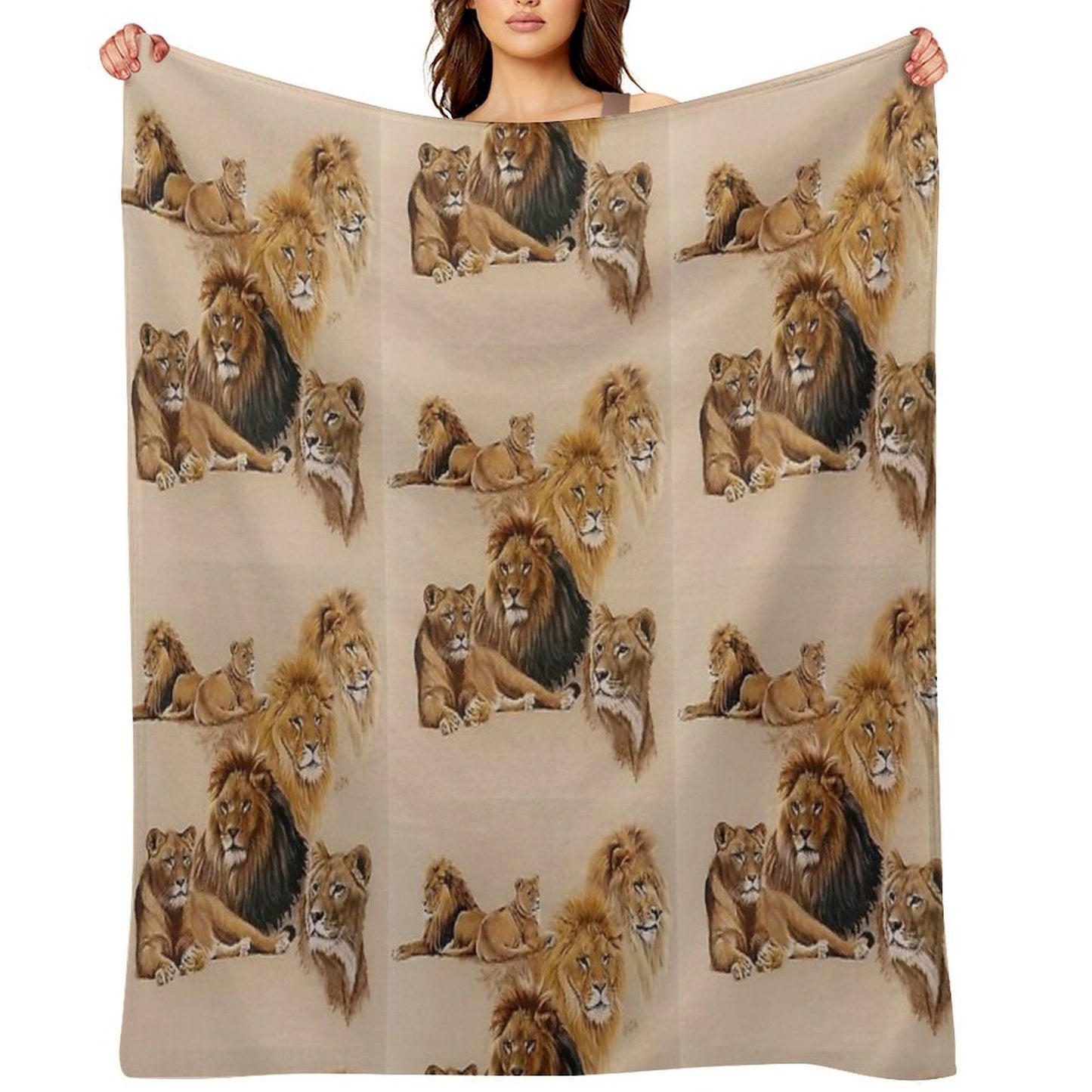 Golden Days Shrink-resistant Throw Blanket