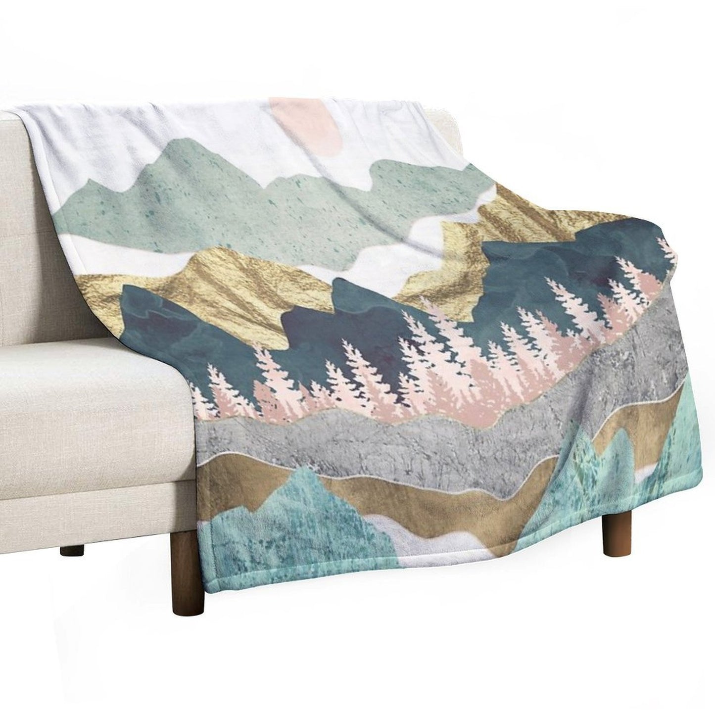 Summer Vista Eco-conscious Throw Blanket