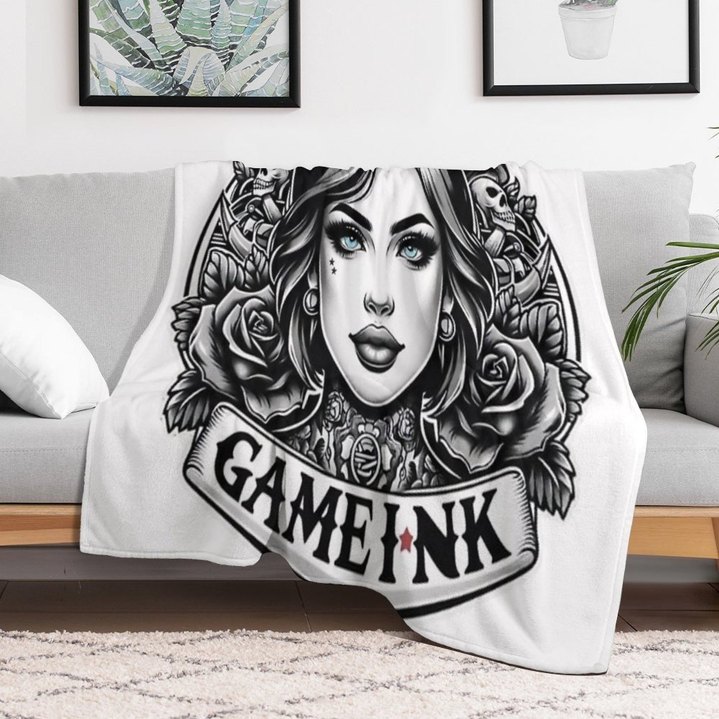 Gameink Durable Throw Blanket