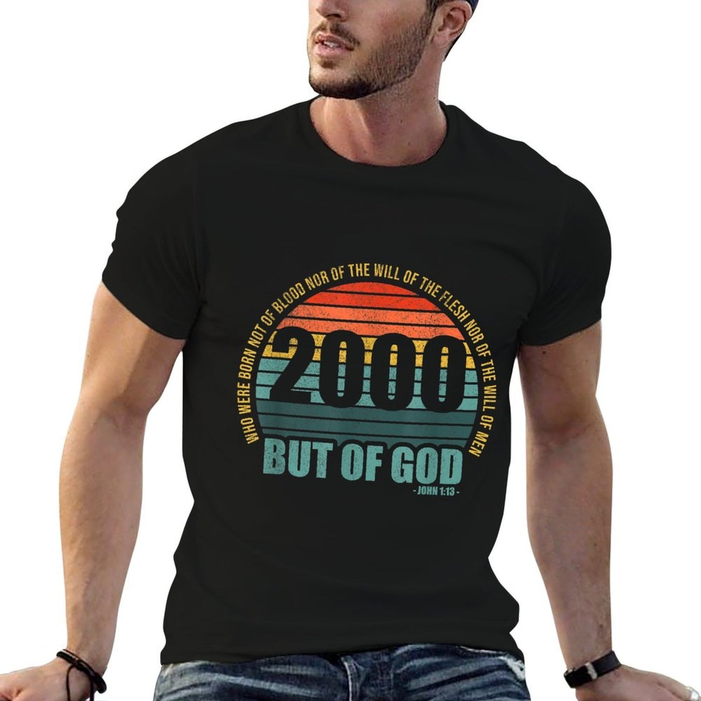 21 Year Old Christian 2000 Christ Born of God 21st Birthday Moisture-wicking T-Shirt