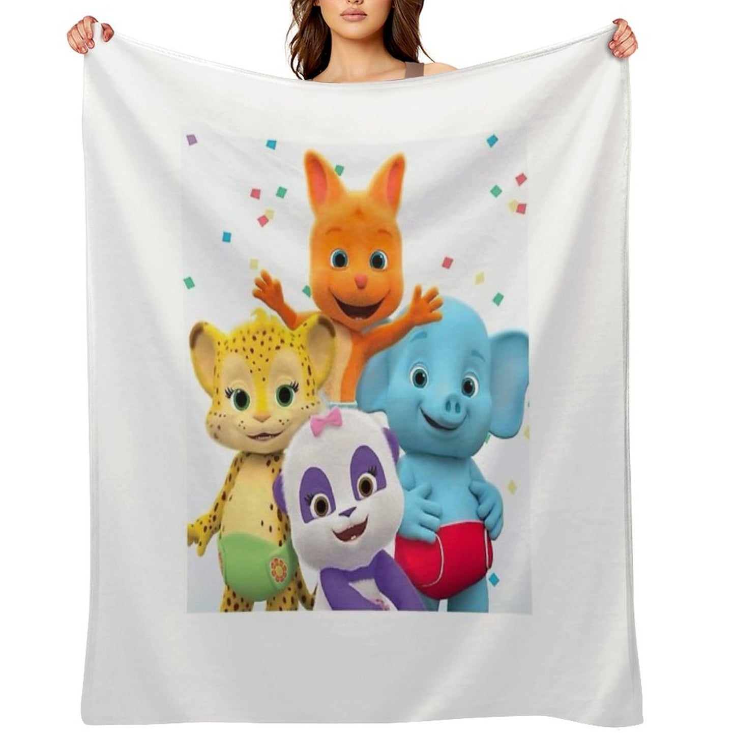 Word Party - Kids Tv Show Comfort Throw Blanket