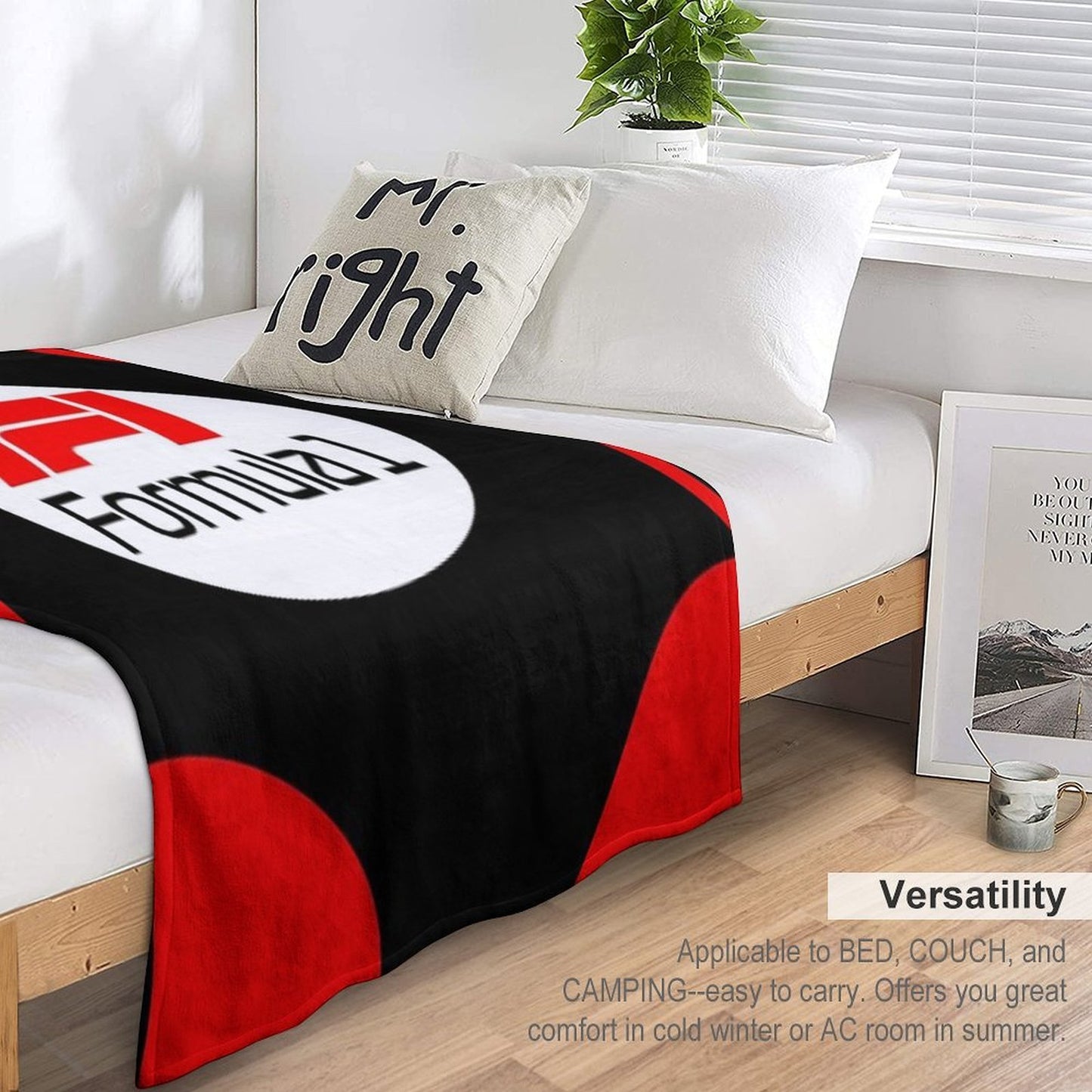 Formula Eco-conscious Throw Blanket