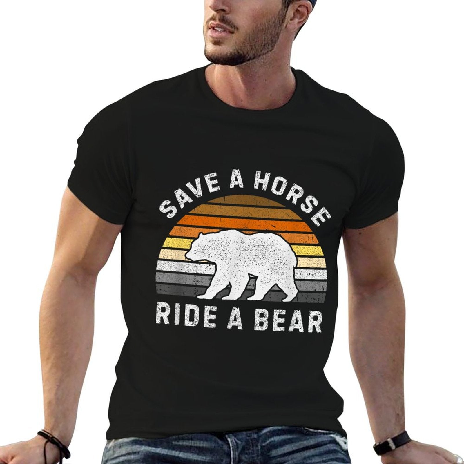 Bear Community, Bear, Funny Gay Bear Pride  Moisture-wicking T-Shirt