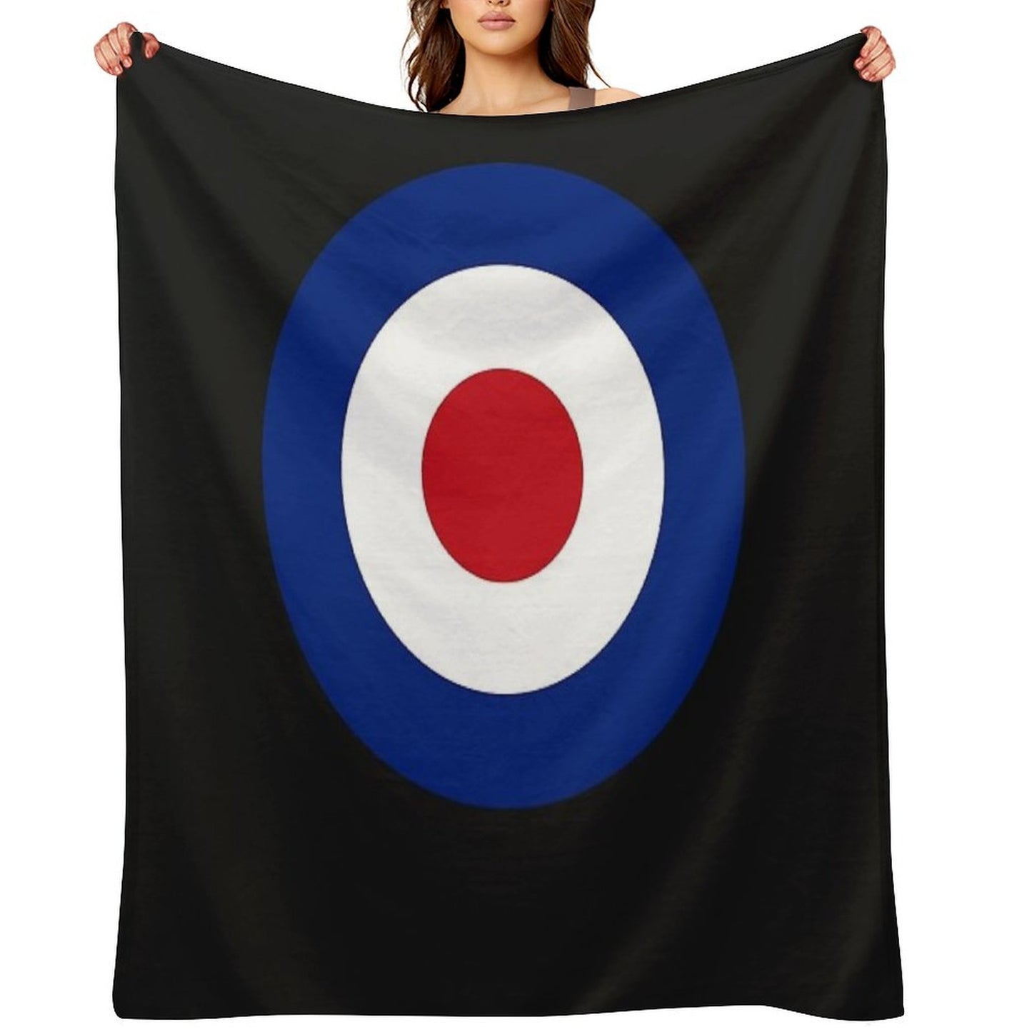 Mod Roundel Classic T Shirt All-season Throw Blanket