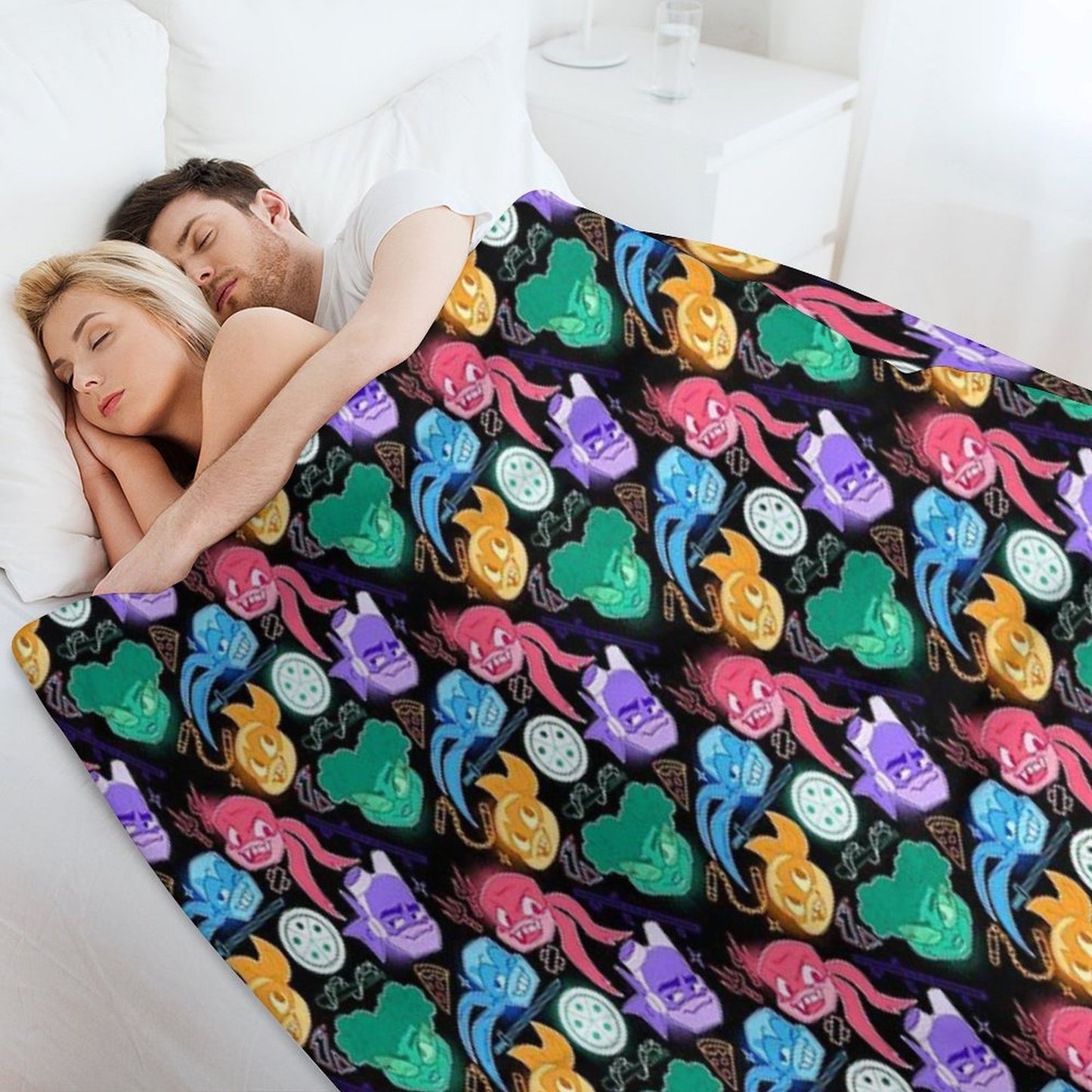 Turtle Power! Eco-conscious Throw Blanket