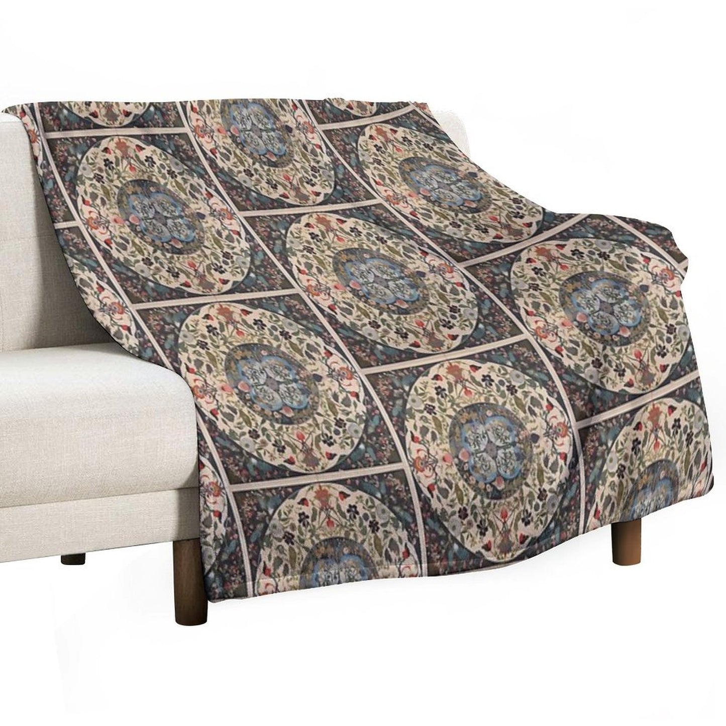 Vintage Art And Craft Styles Gift-ready Throw Blanket