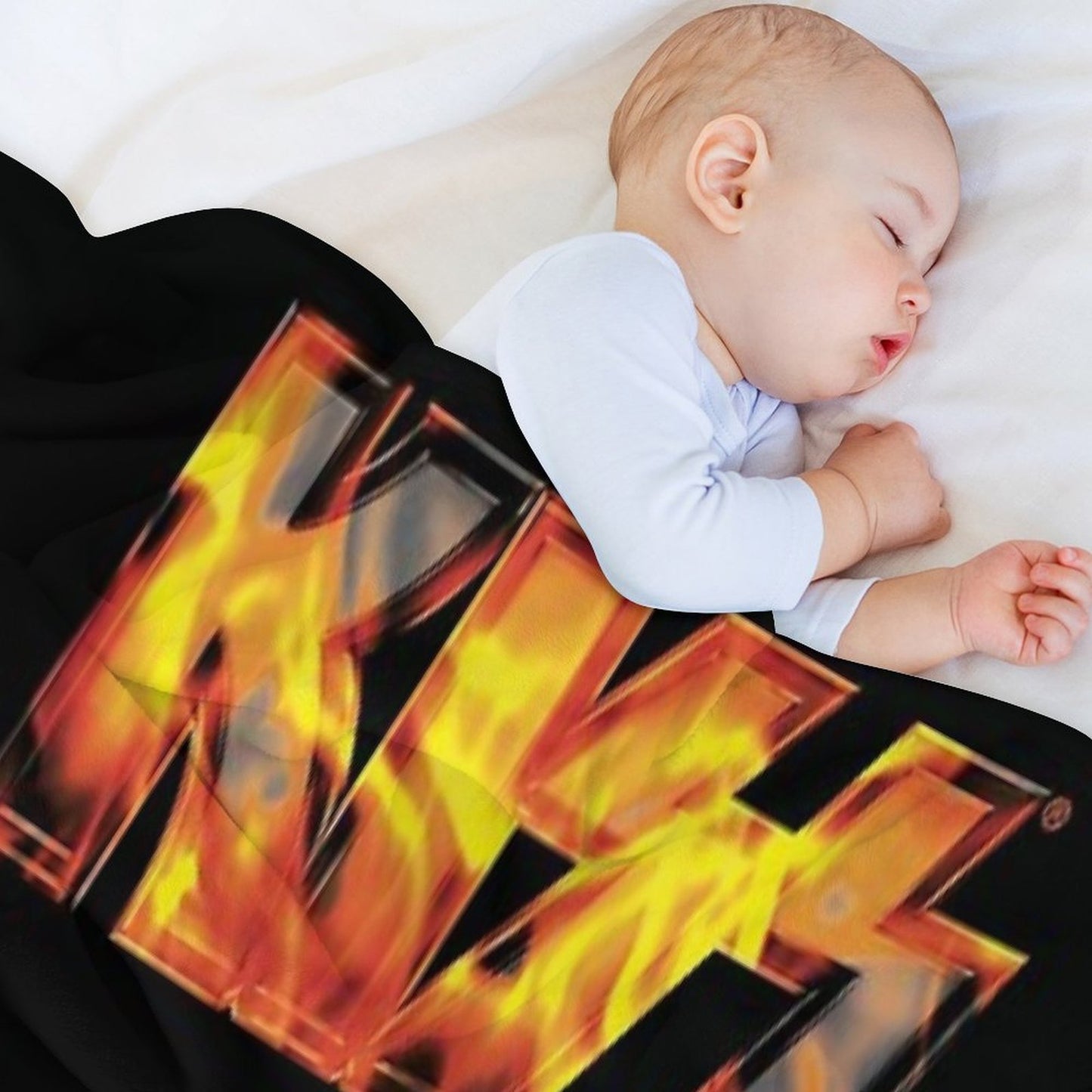 KISS Band Easy Care Throw Blanket