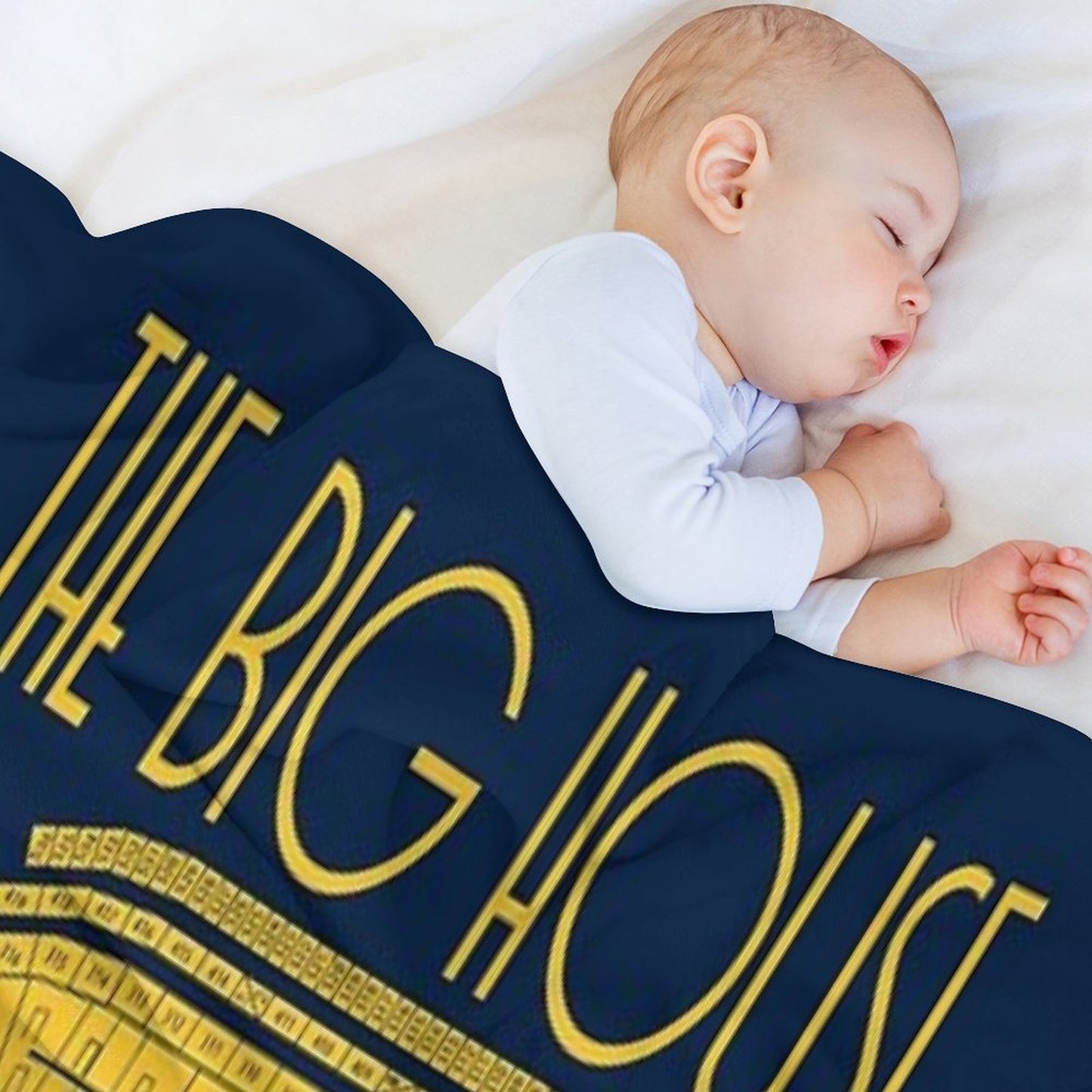 Michigan Football Big House Stadium Poster Print Shrink-resistant Throw Blanket