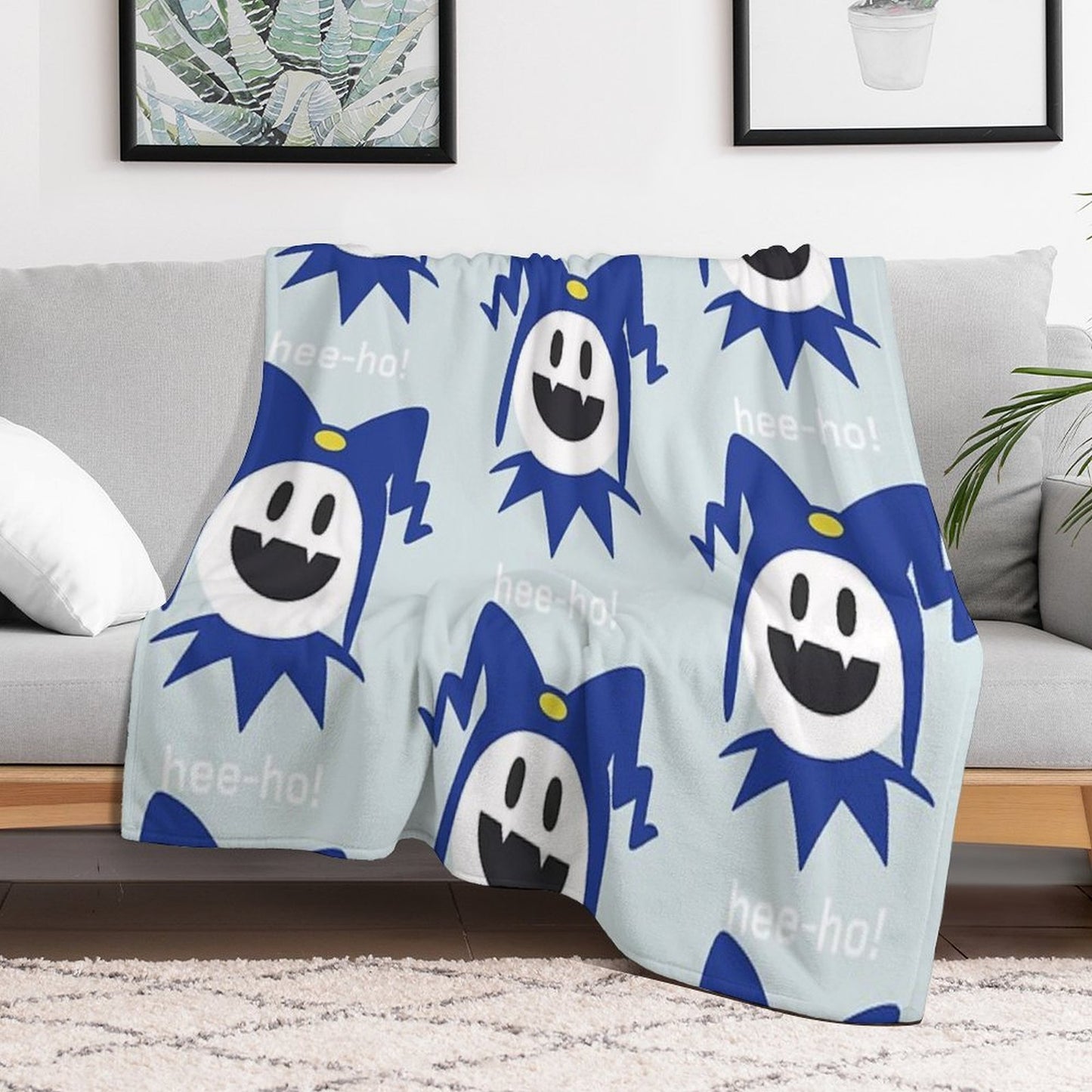 Jack Frost Shin Megami Tensei Comfort Throw Blanket