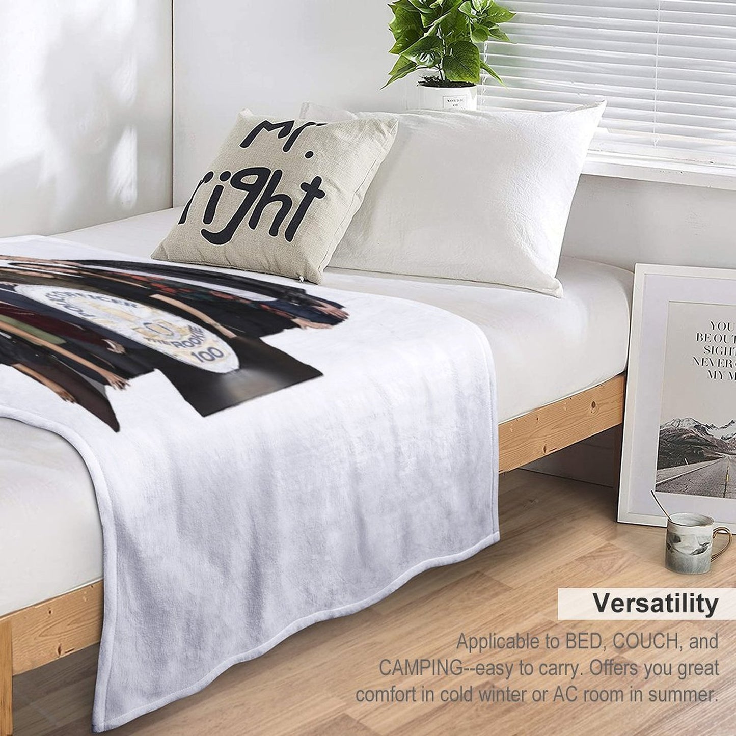 Rookie 100 Gang Multi-functional Throw Blanket