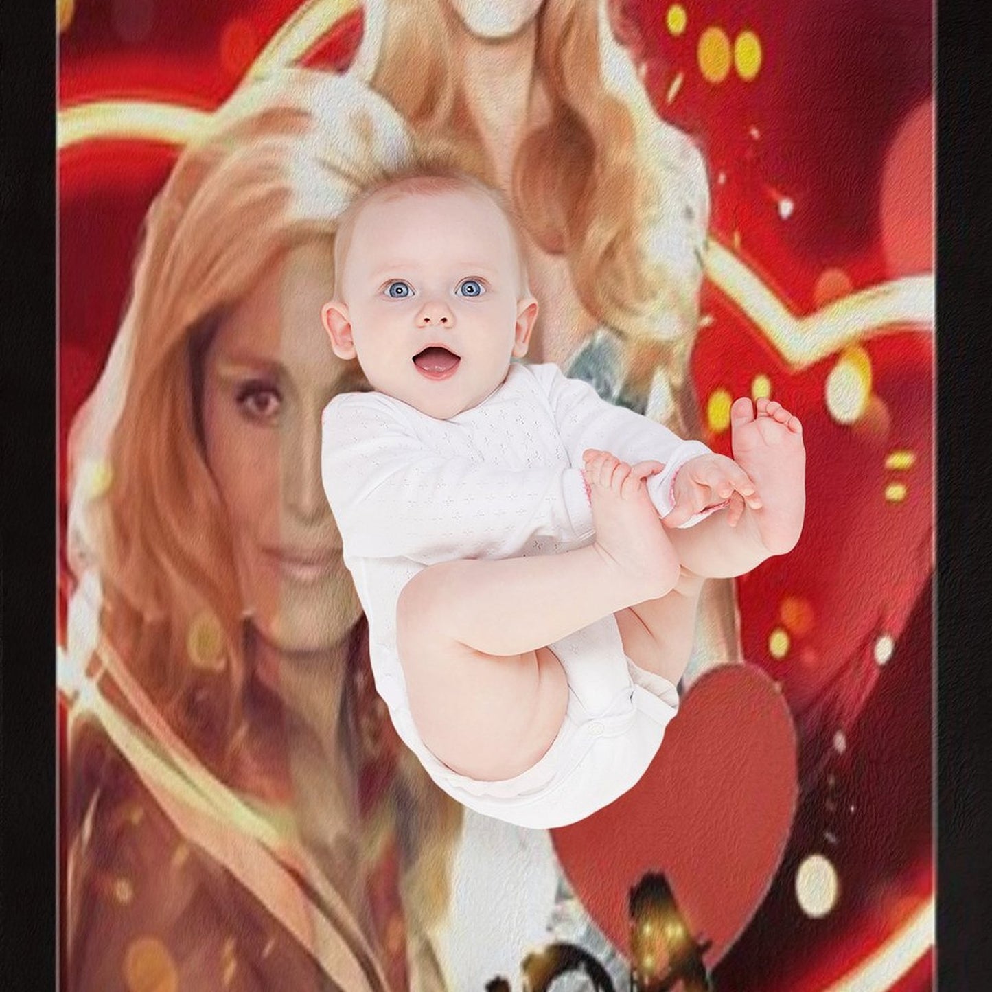 Dalida Plush Throw Blanket