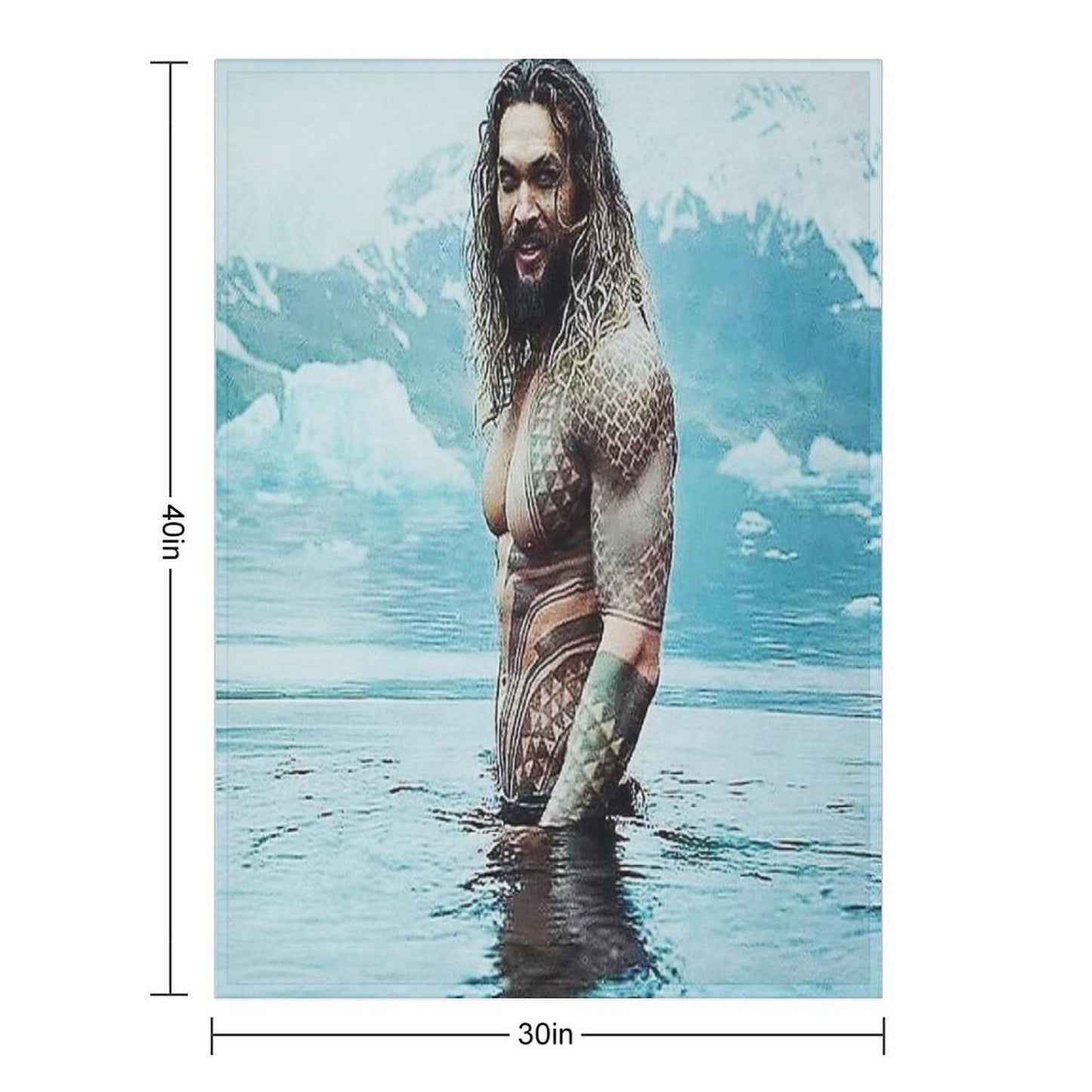 Jason Momoa Durable Throw Blanket