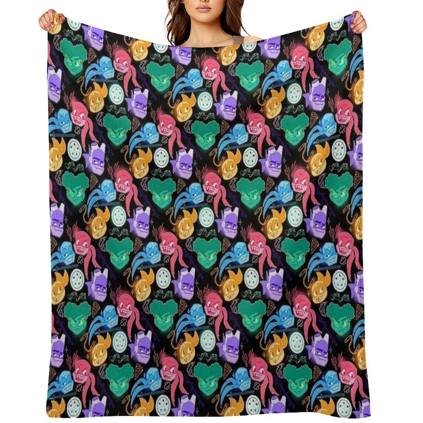 Turtle Power! Eco-conscious Throw Blanket