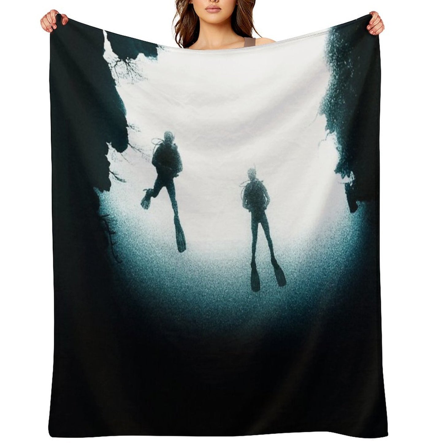Deep Dive Anti-pilling Throw Blanket