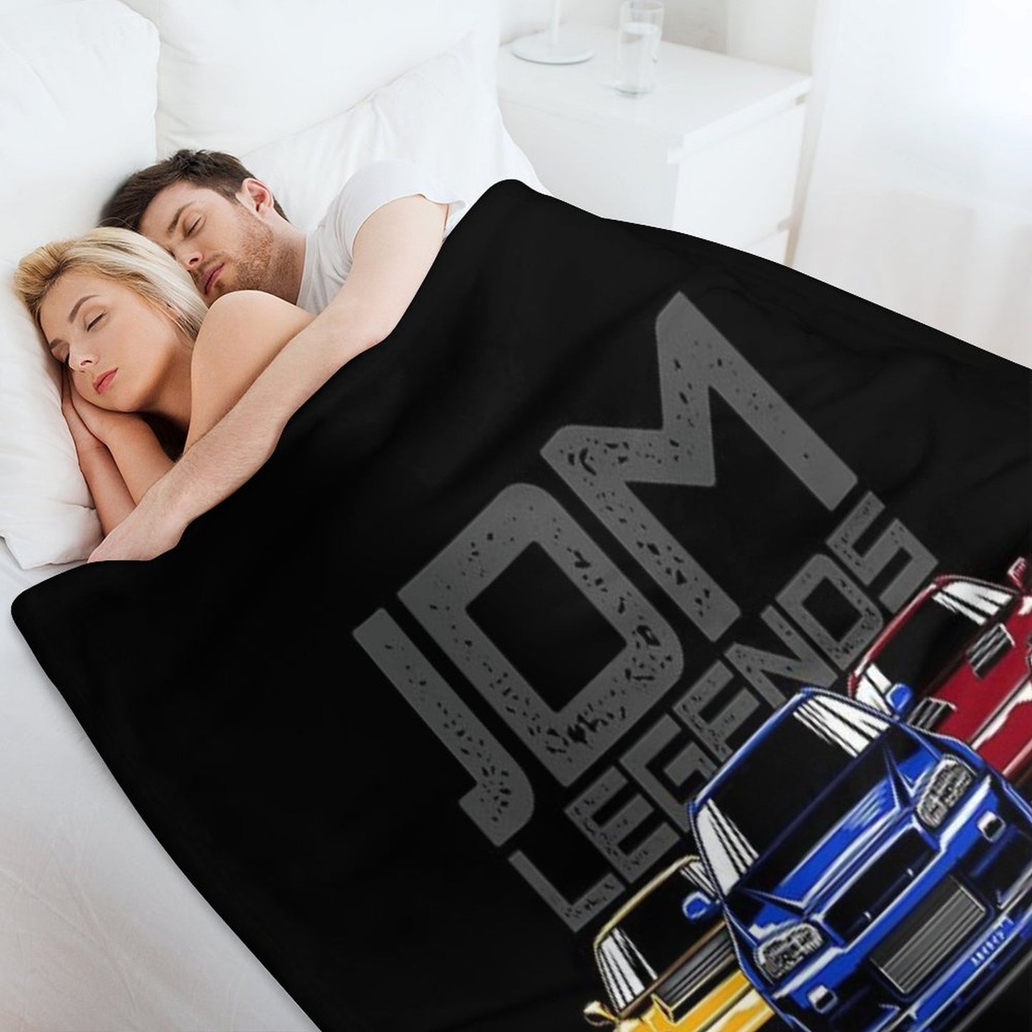 JDM Legend Travel-friendly Throw Blanket