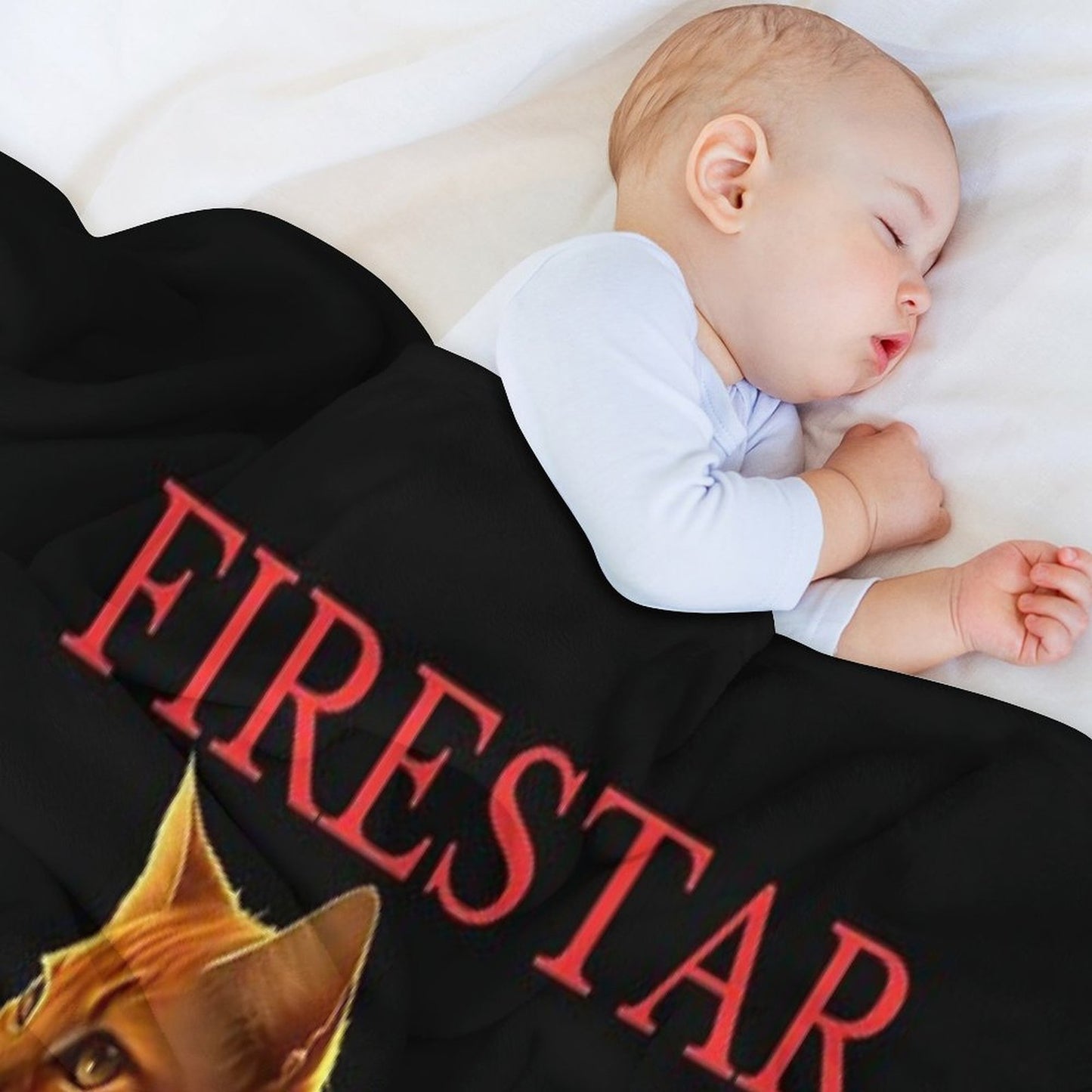 Warrior Cats - Firestar Lightweight Throw Blanket
