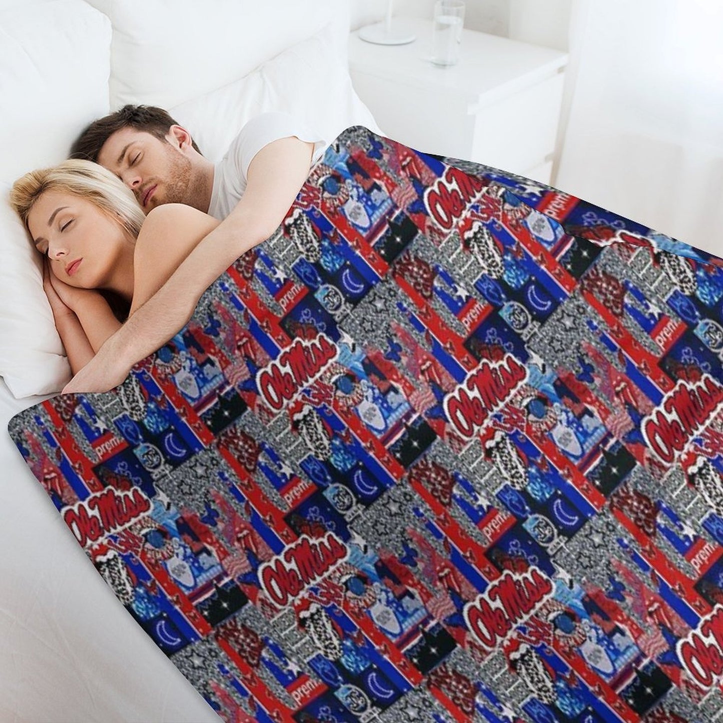 Wallaper Anti-pilling Throw Blanket