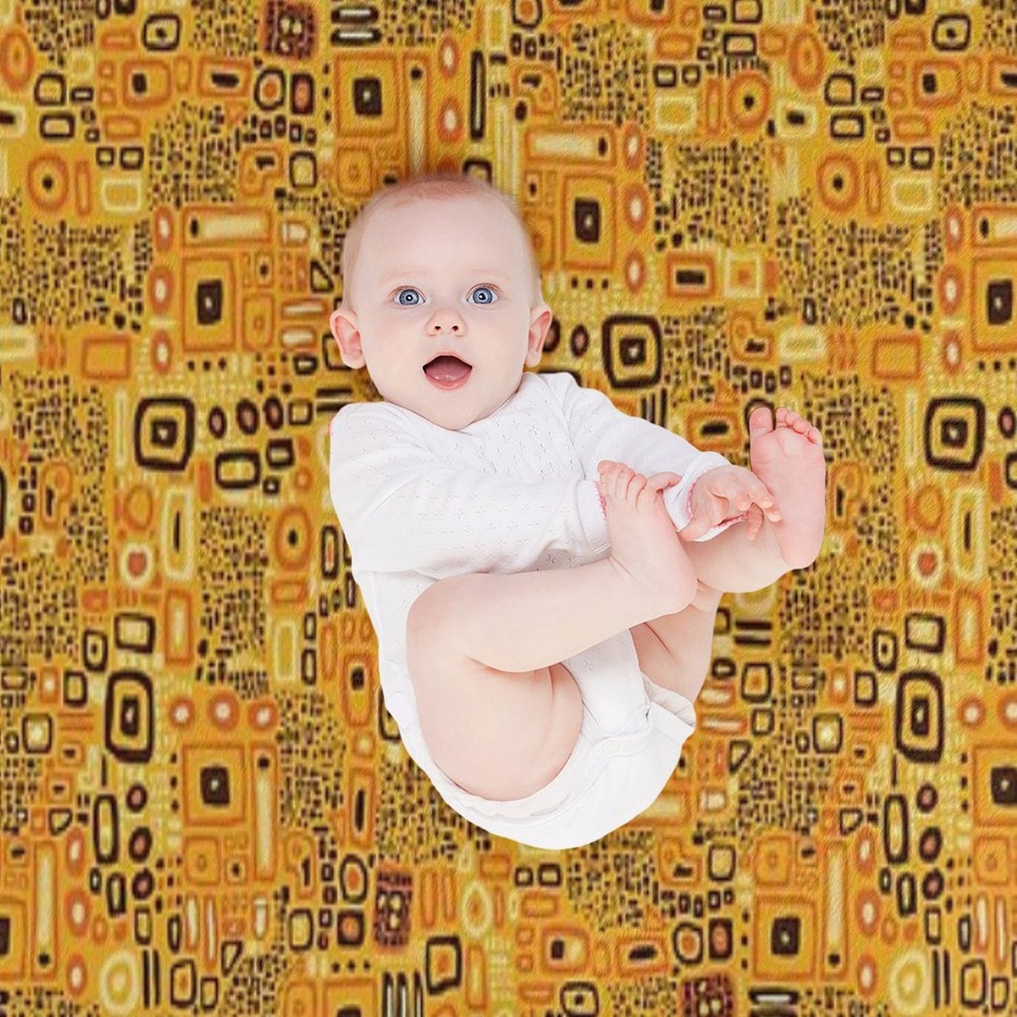 Klimt Pattern Anti-pilling Throw Blanket