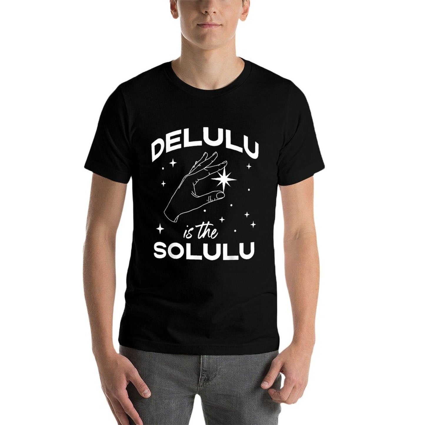 Delulu Is The Solulu - Funny Social Media Meme Soft T-Shirt