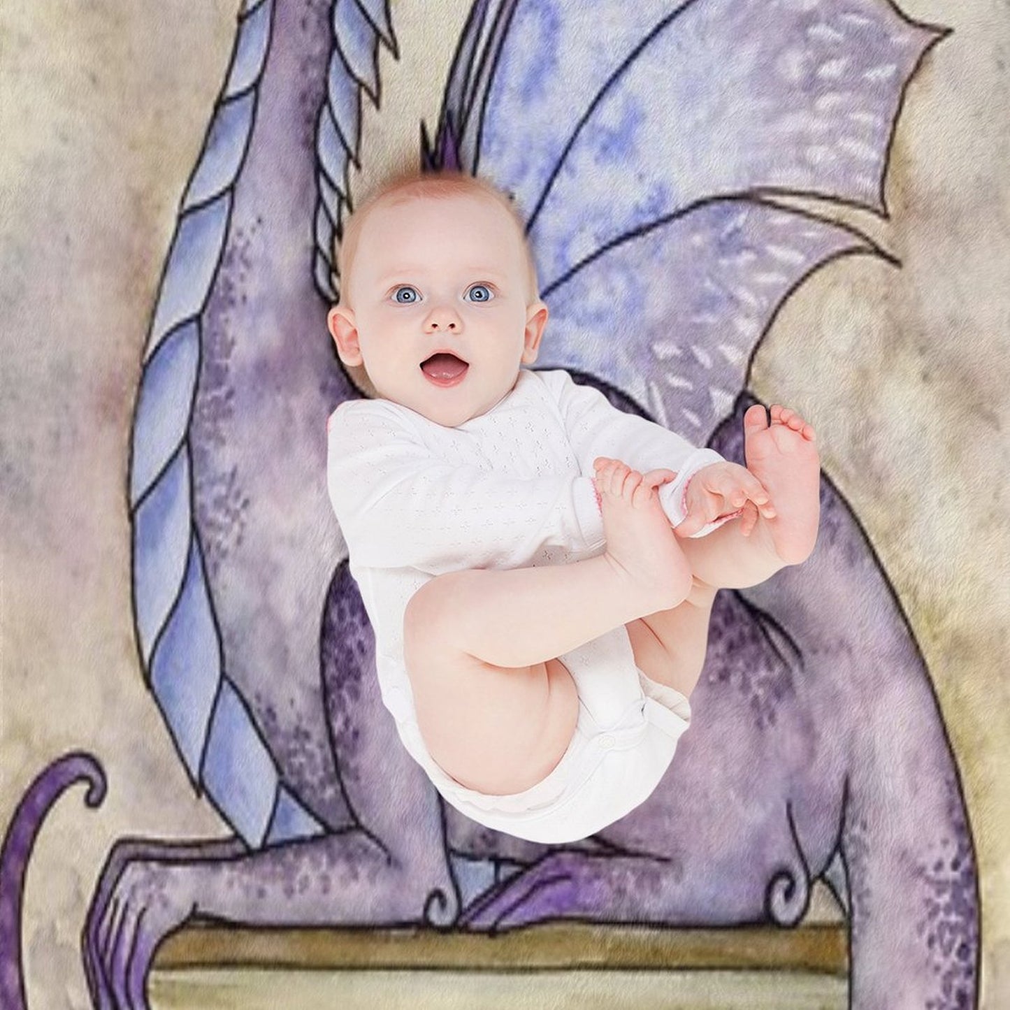 Story Time Travel-friendly Throw Blanket