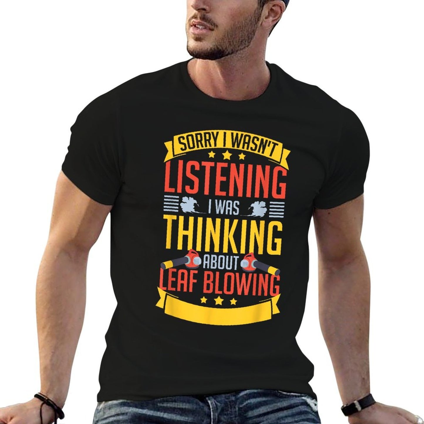 Leaf Blower Electric Leaf Blowing Machine Gardening Eco-friendly Material T-Shirt